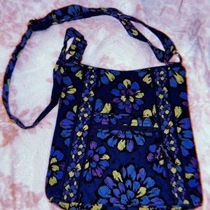 Vera Bradley blue crossbody purse